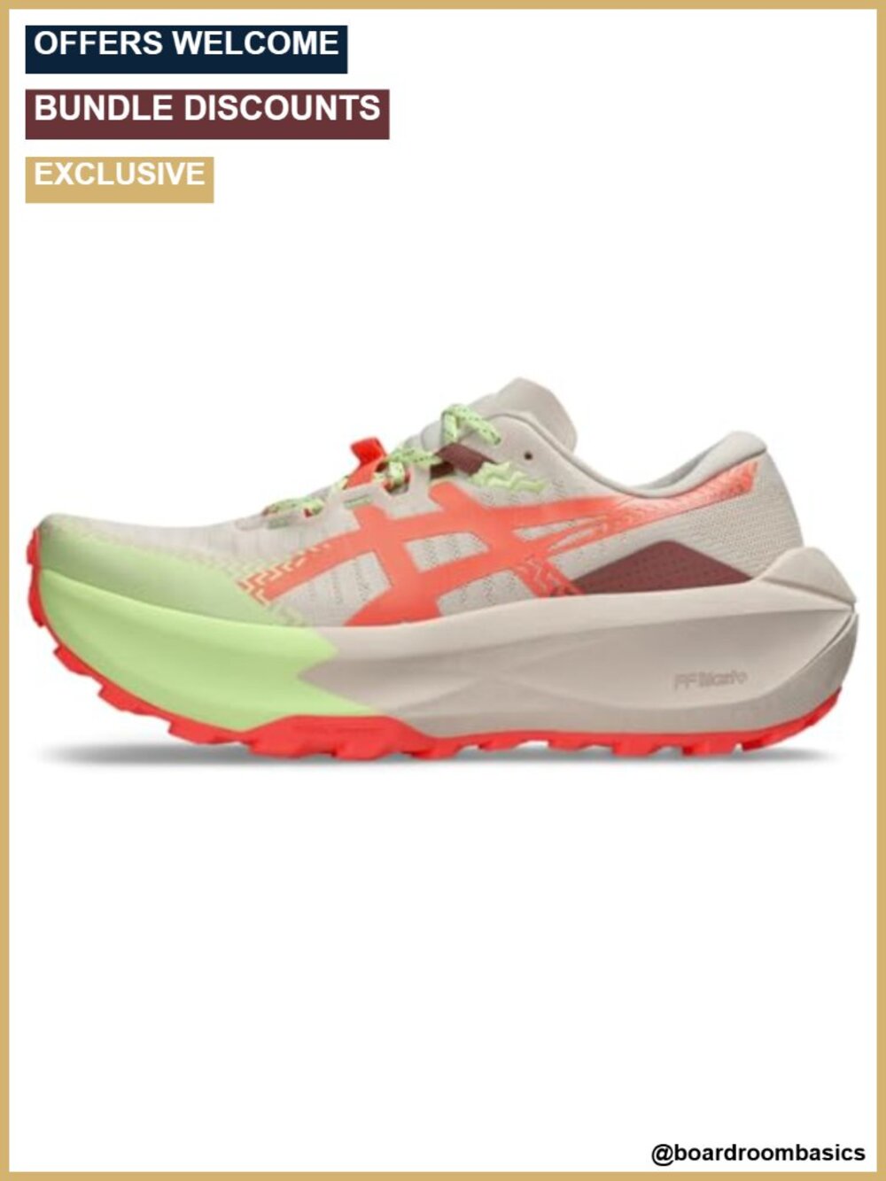 Women's Trail Running Shoes with Engineered Mesh Upper and FF BLAST PLUS